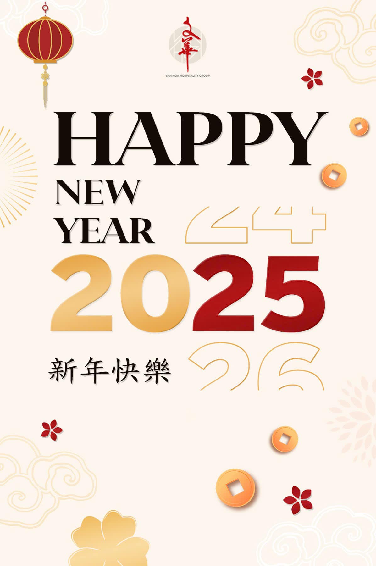Chúc Mừng Năm Mới 2025 - Nhà hàng Văn Hoa
