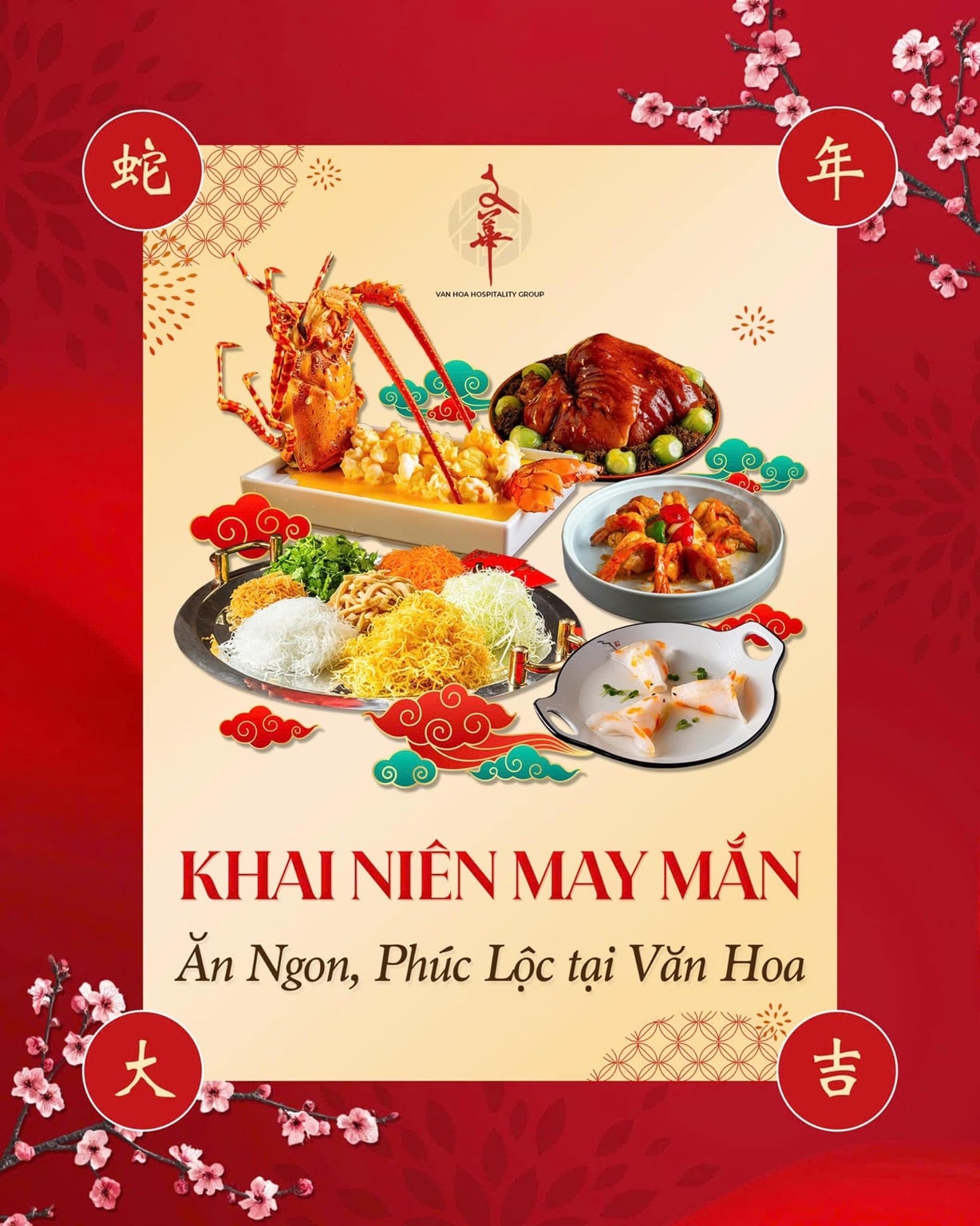 Khai Niên May Mắn – Ăn Ngon, Phúc Lộc Tại VĂN HOA