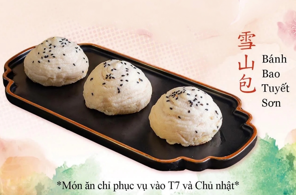 Mỹ Vị Cuối Tuần 美味週末 3 Bánh Bao Tuyết Sơn 雪山包