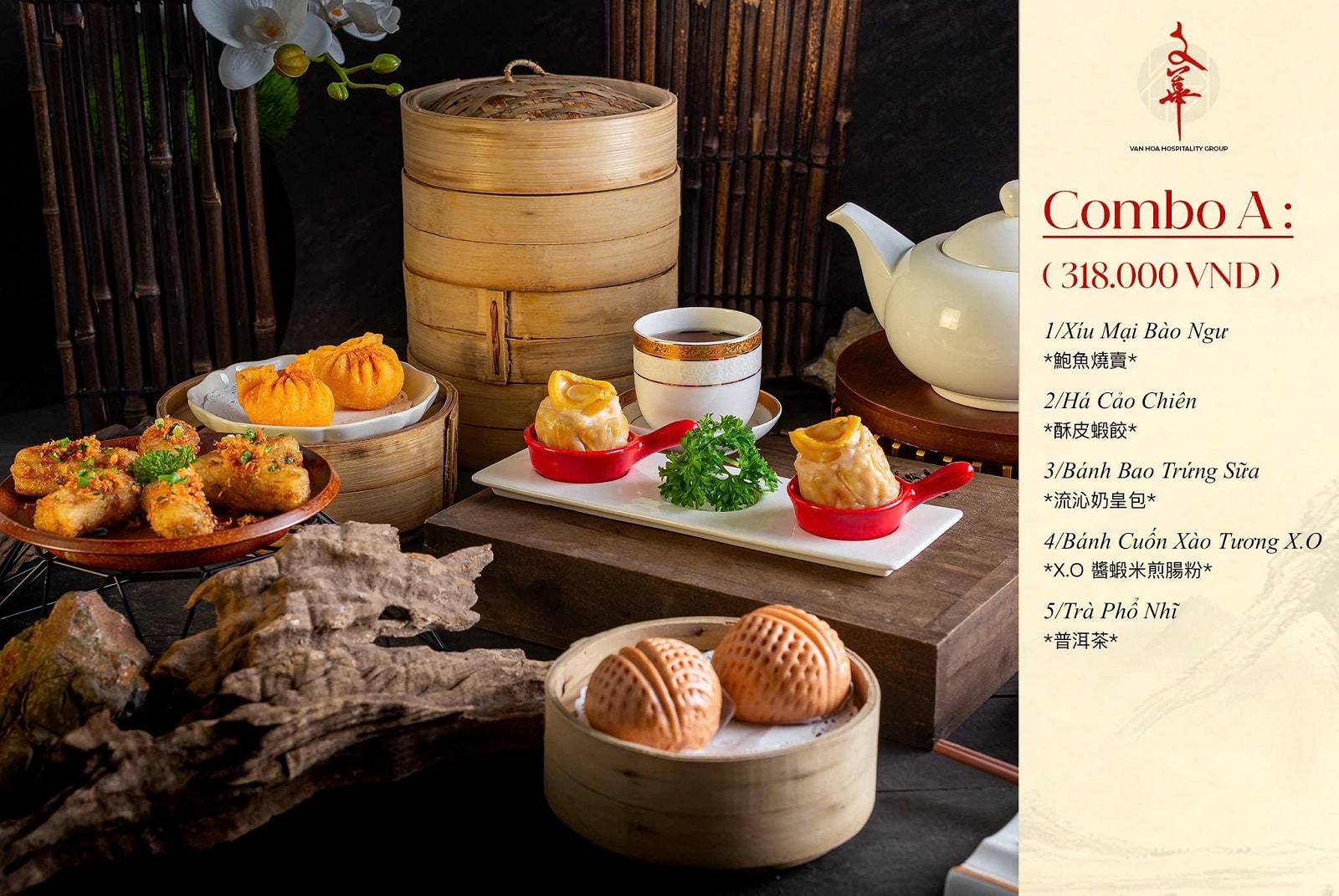 Chuẩn Bị Ra Mắt Combo Dimsum Mặn Ngọt 2 Combo Dimsum Mặn Ngọt - Combo A